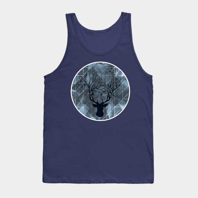 The Stag Tank Top by modernistdesign